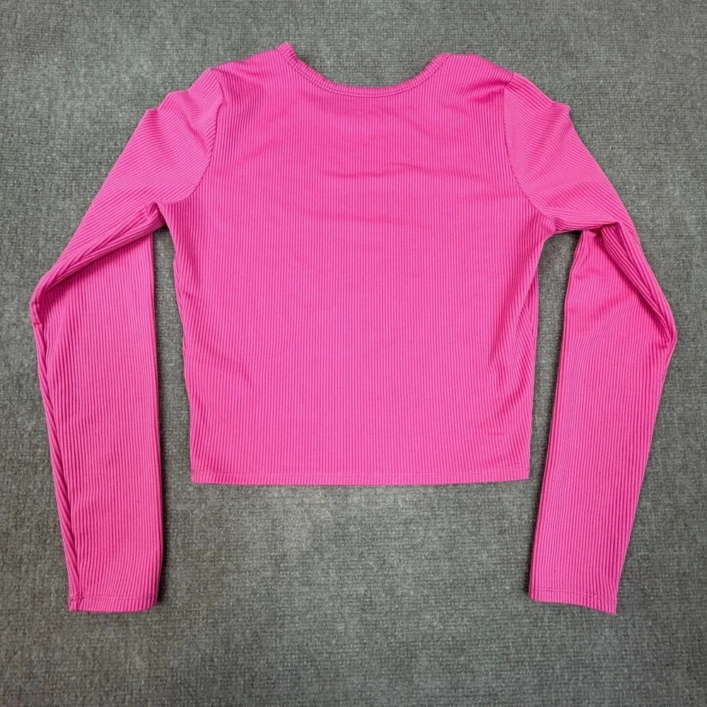 Hollister Must Have Collection Baby‎ Tee Shirt Womens Medium Pink Round Neck